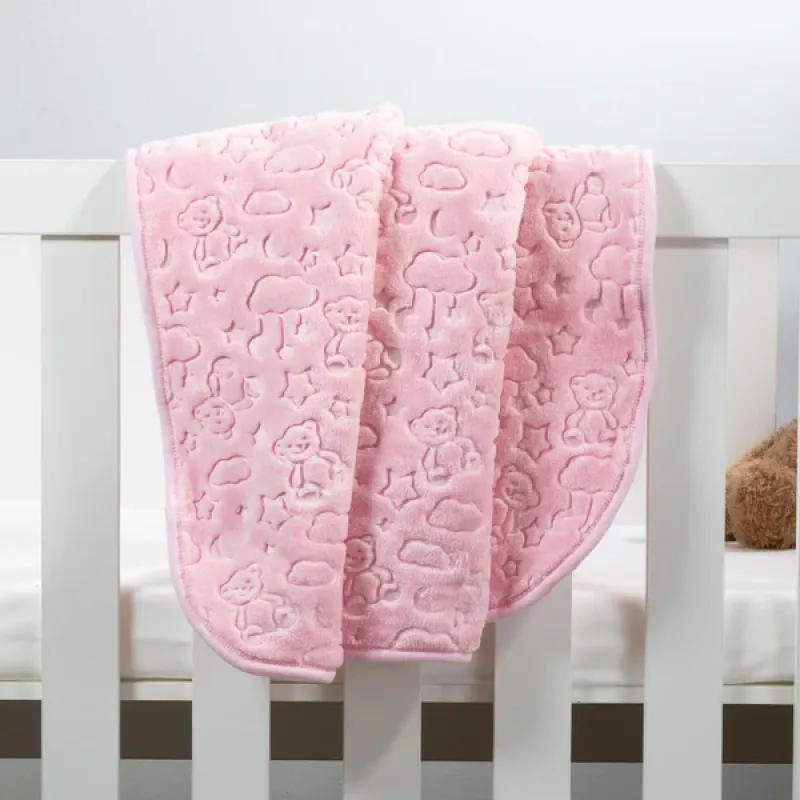 BABY FAUX MINK BLANKET – Pattern 1 Ply